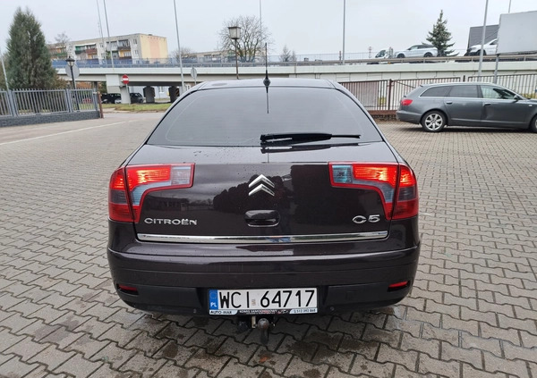 Citroen C5 cena 13200 przebieg: 288000, rok produkcji 2007 z Ciechanów małe 67